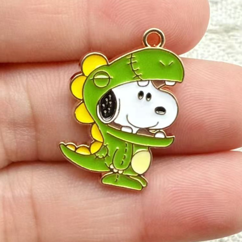 Jewelry Making Items - 10 個エナメル犬手作り DIY キーホルダー漫画周辺機器アクセサリージュエリー作成用 RedHouse ファッションスタイルジュエリーファインディング