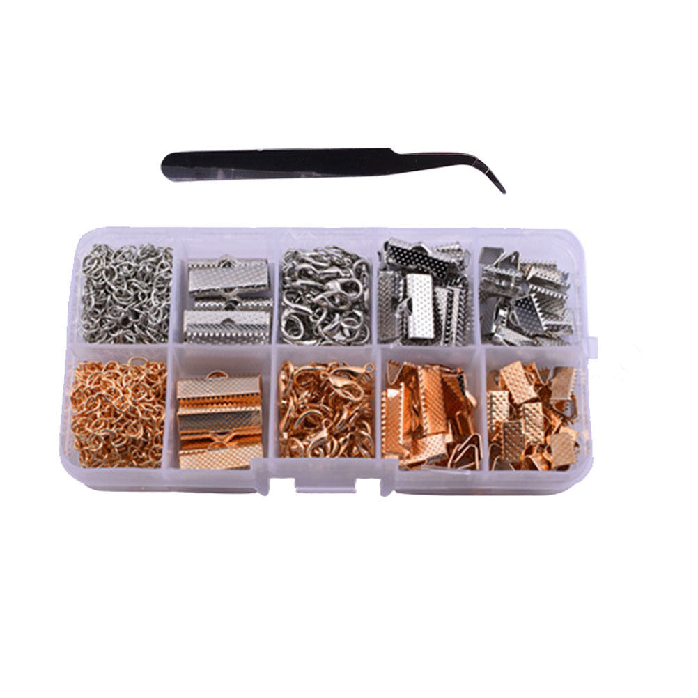 371個入りゴールドネックレスバックルジュエリーメイキングキ - Jewelry Making Tools のレビューと価格