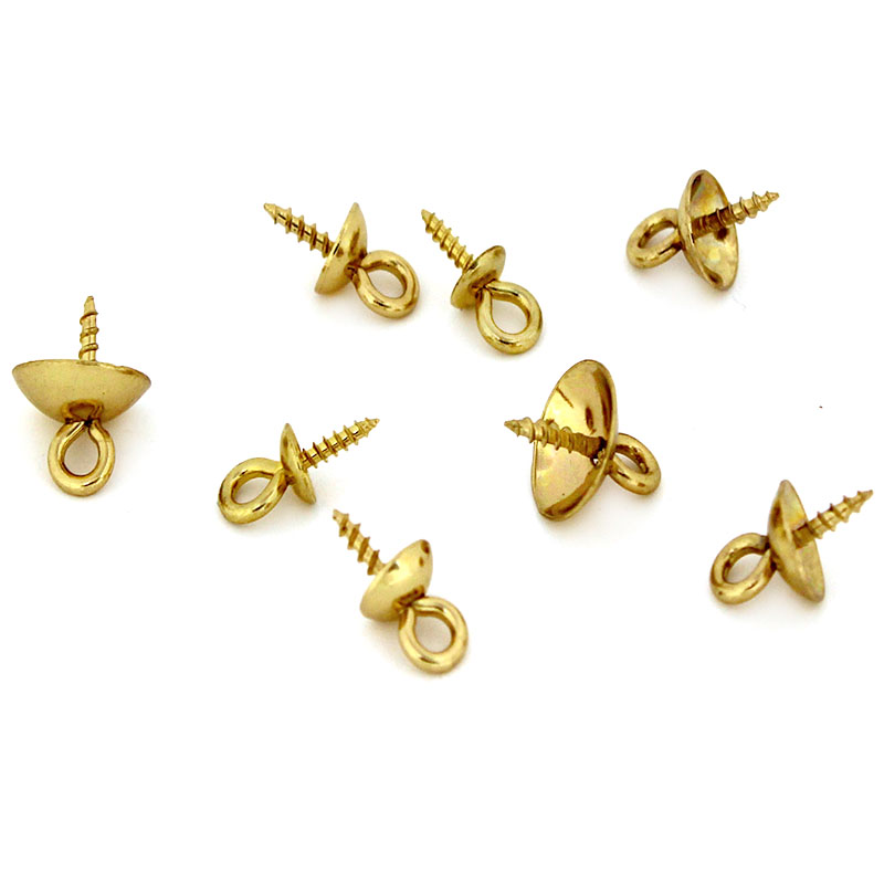 20個入り ステンレス製クラスプ フック スクリューアイピン - Jewelry Making Parts のレビューと価格