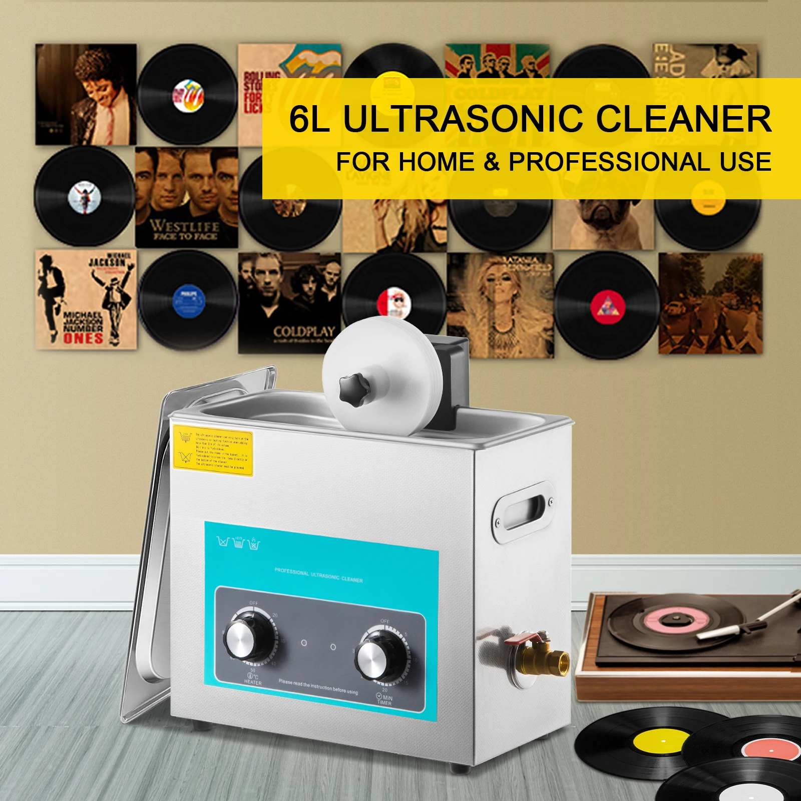 SIHAO 6L ビニールレコードクリーナーノブ 180 ワ - Jewelry Making Tools のレビューと価格