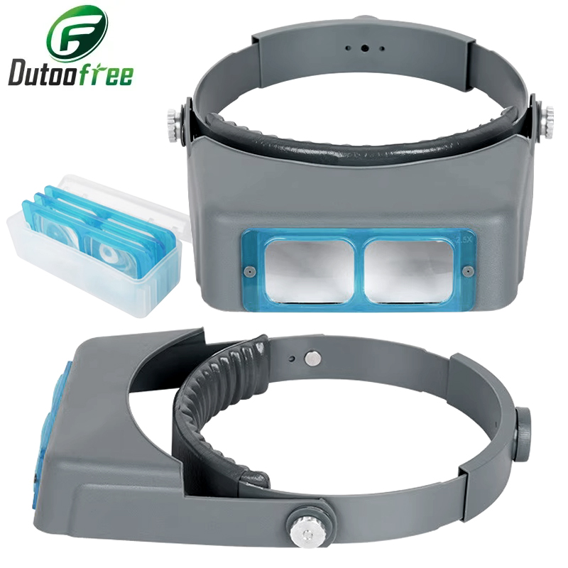 1.5X2X2.5X3.5X プロフェッショナルヘッド装着型 - Jewelry Making Glasses のレビューと価格