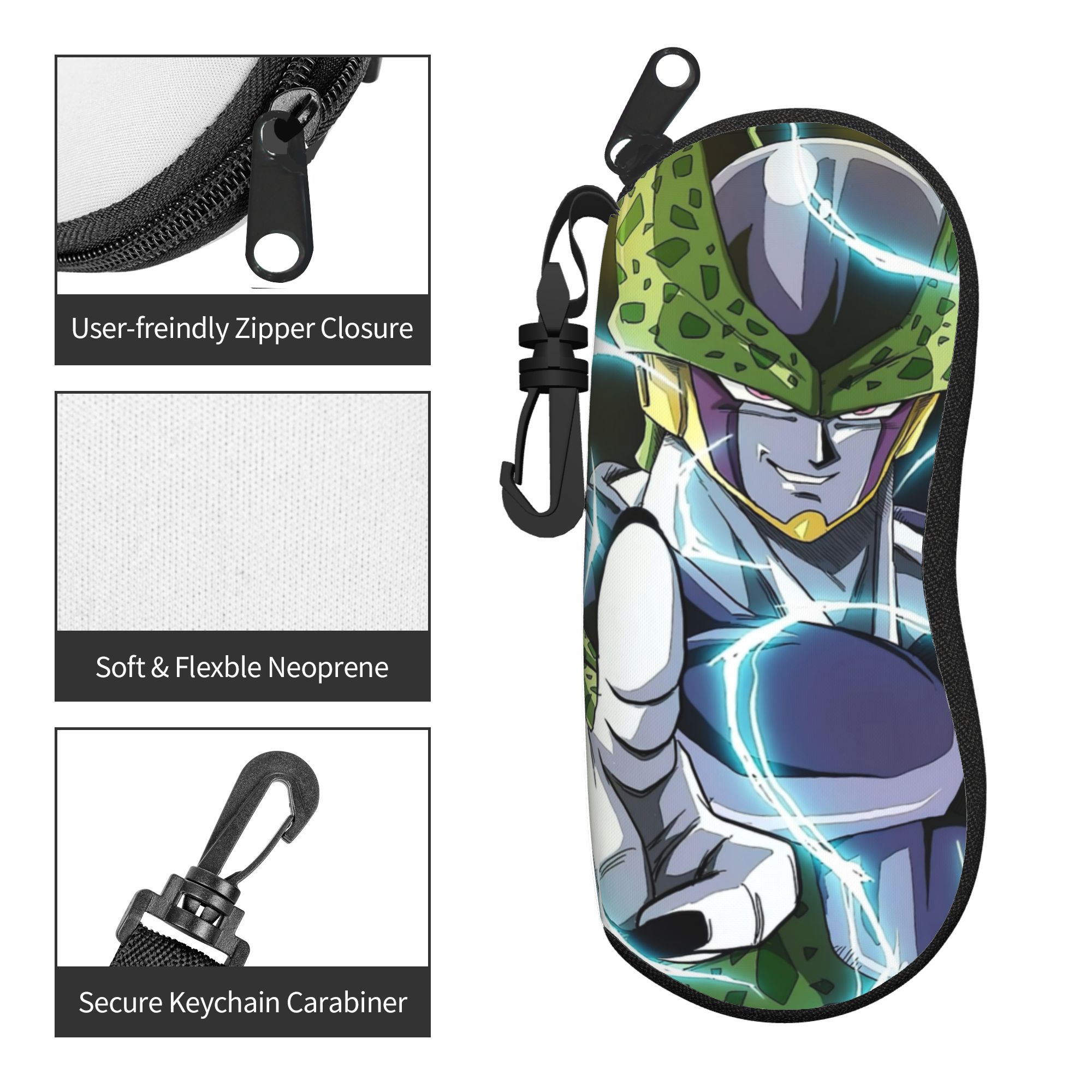 DBZ セル グラスケース メンズ レディース プリントアク - Jewelry Making Glasses のレビューと価格