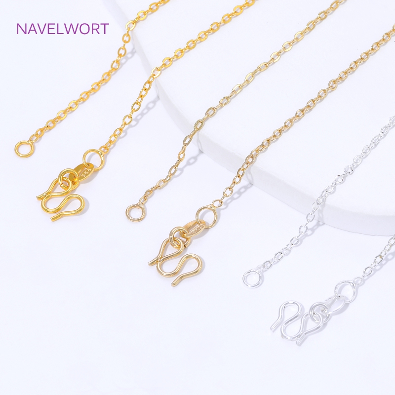 卸売18K金メッキ1.5mm Oチェーン ネックレス製作用、 - Jewelry Making Items のレビューと価格