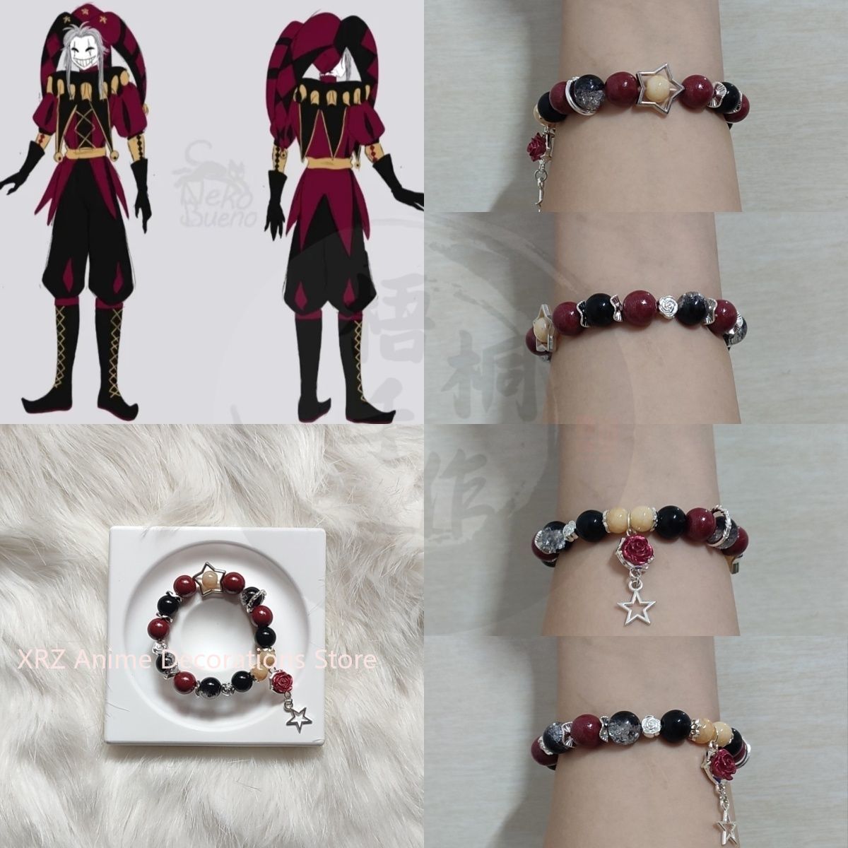 アニメ フリーク サーカス ブレスレット コスプレ かわいい - Jewelry Making Party のレビューと価格