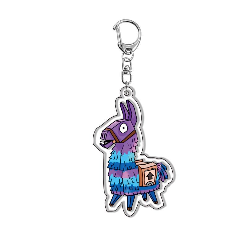 漫画ゲーム 6 個フォートナイト人気のアクリル両面キーホルダ - Jewelry Making Party のレビューと価格