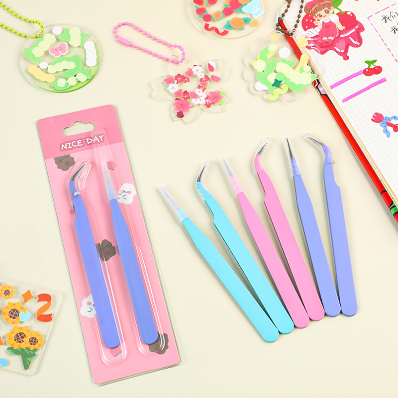 ピンセット6本セット - DIYスクラップブッキング、ジュエ - Jewelry Making Workshop のレビューと価格