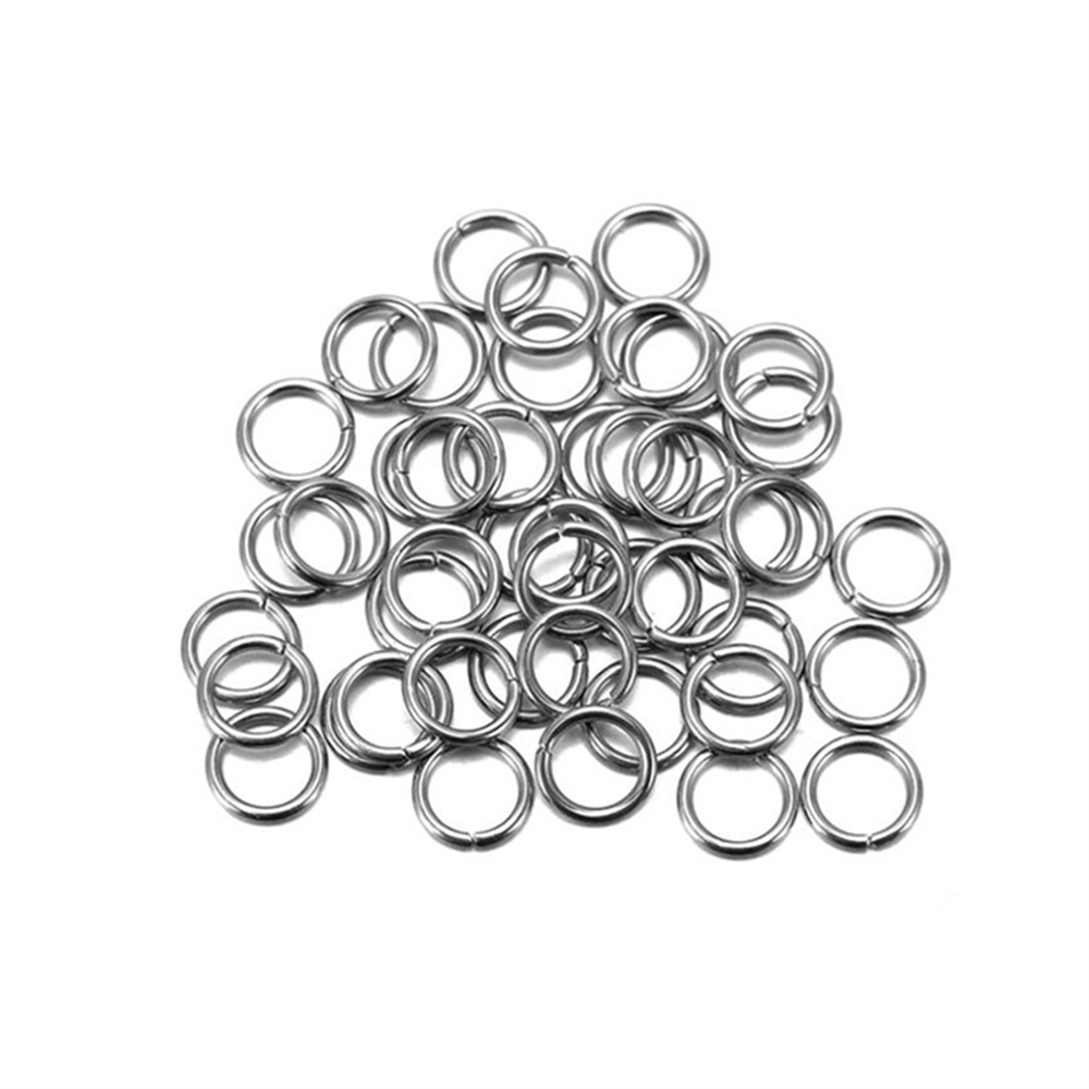 ステンレス鋼のオープンリング,スプリットリングコネクタ,日曜 - Jewelry Making Items のレビューと価格