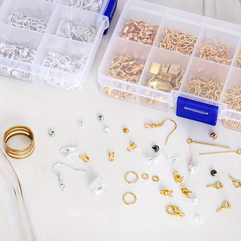 1420個入り 1箱 ジュエリーパーツセット イヤリング製作 - Jewelry Making Tools のレビューと価格